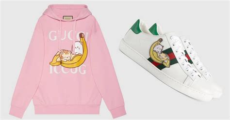 gucci bananya capsule collection.